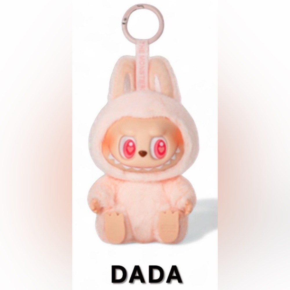 Pop Mart The Monsters Have A Seat Labubu Dada Pink